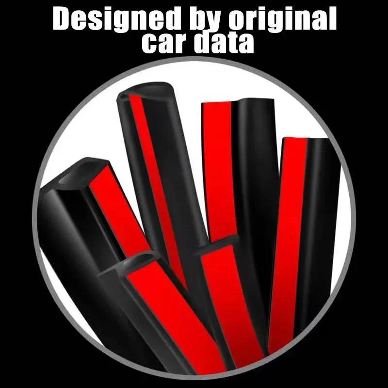 ل Volkswagen VW ID.3 ID.4 ID.4 CROZZ ID.6 ID.6 CROZZ مجموعة من شرائط عزل السيارة شرائط عازلة للصوت للباب #6