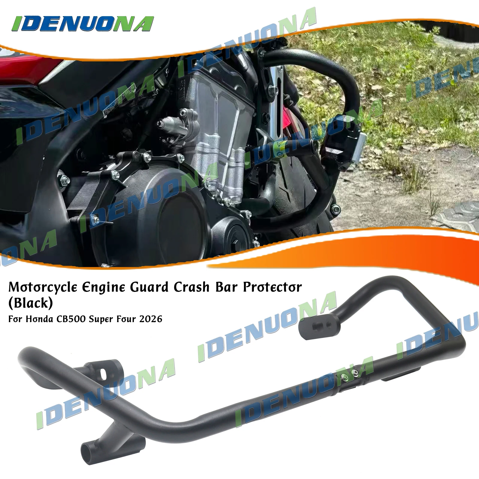 

For Honda CB500 Super Four 2026 Motorcycle Bumper Engine Guard Crash Bar Protector Bracket