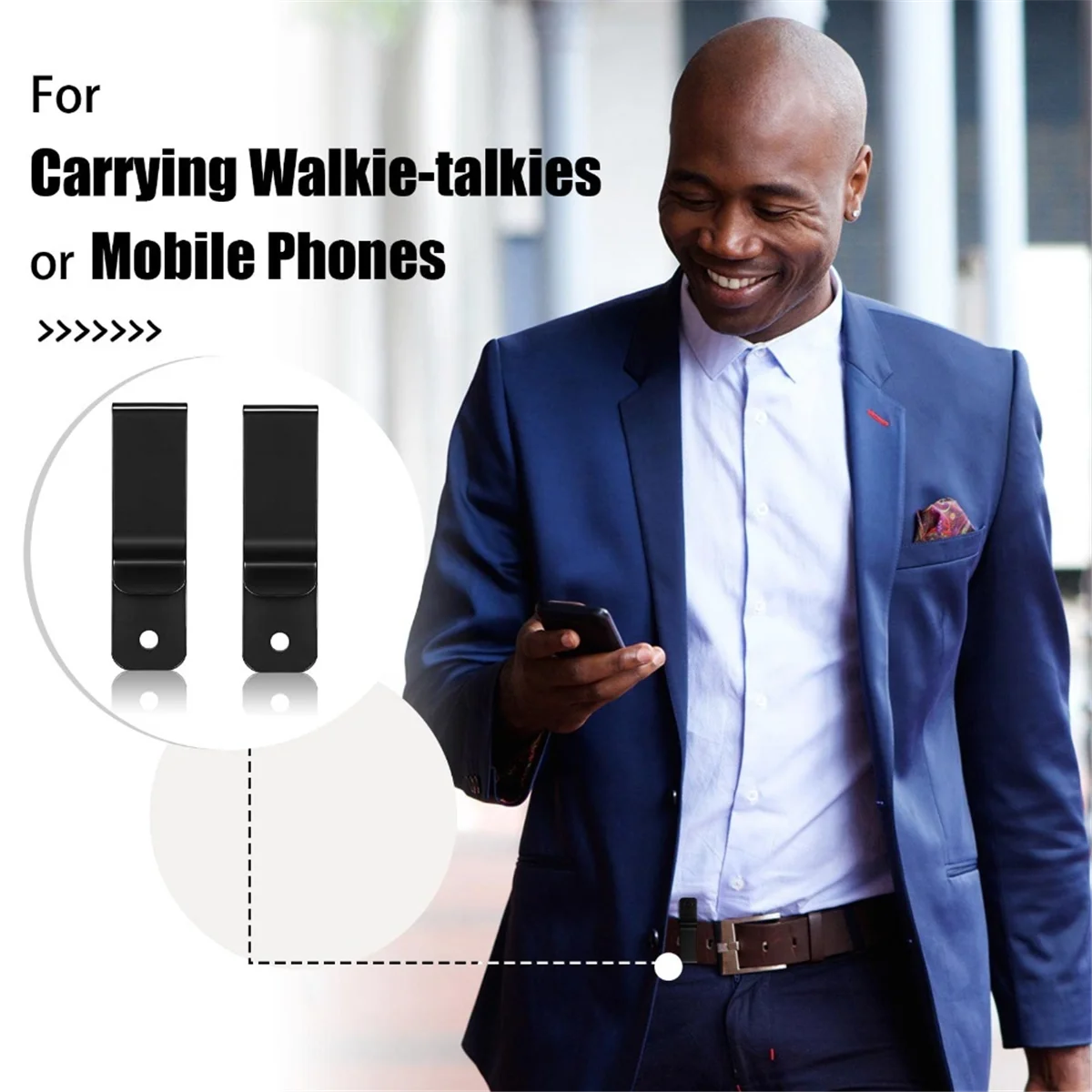 

ABNJ 10-компонентный металлический ремень и кобура, зажимы с одним отверстием, пружинная пряжка, зажимы для ножей, черные крючки для рукоделия «сделай сам»