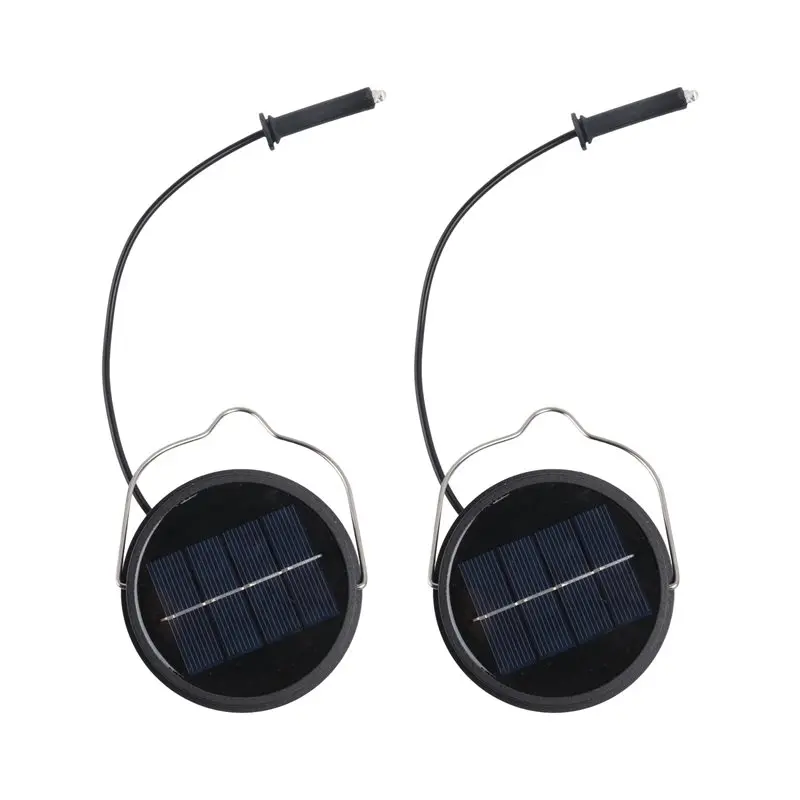 TFORU-10Pack 600Mah Solar Lights Replacement Top For Outdoor Lantern Lights Waterproof For Garden, Yard,DIY Birthday Gifts