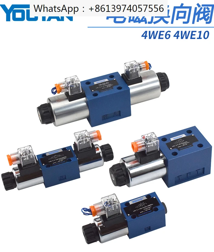 

6-way 4WE10D hydraulic valve 4WE61B G J H M electromagnetic F directional valve 3 4WE6D6X/EG24 A