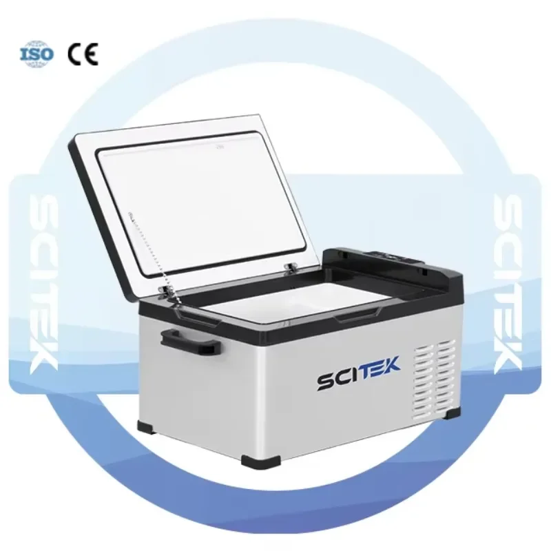 Hot Sale SCITEK Portable Refrigerated Box Smart Temperature Control Car Refrigerator for Cryogenic Equipment