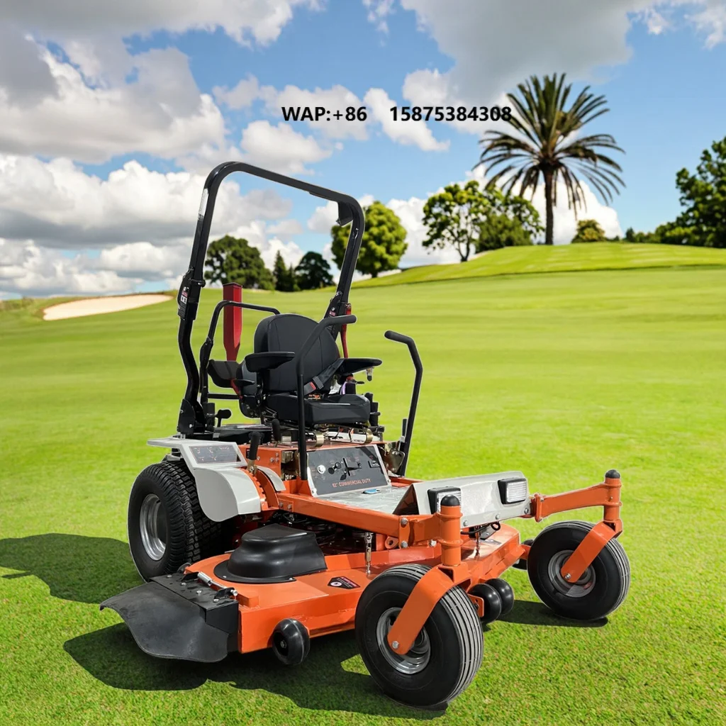 Zero Turn Lawn Mower All-terrain Crawler Lawn Mower Works Efficiently with CE EPA