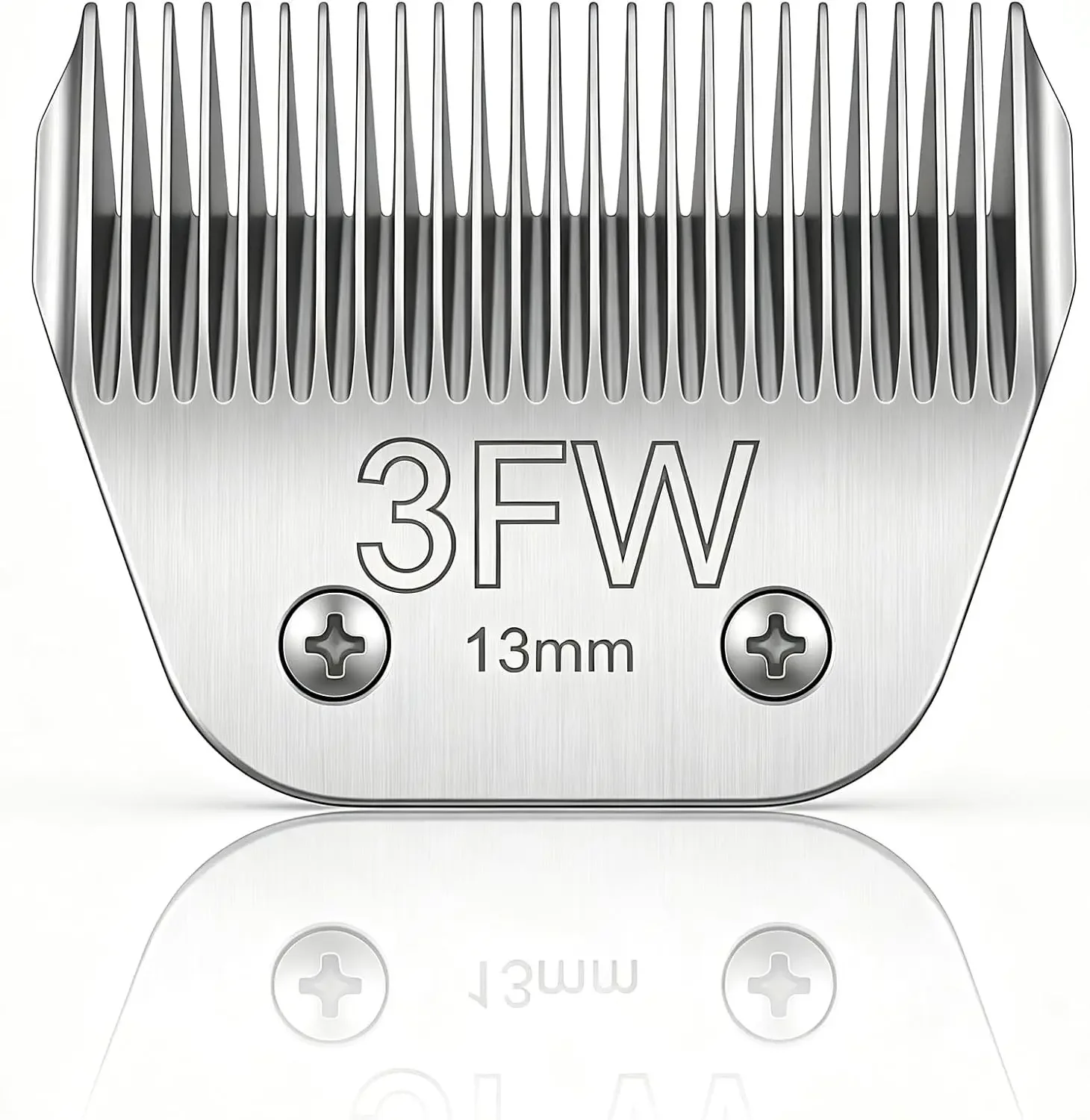 7FW Breite 3,2mm Scherklinge Passend für Andis Oster Wahl Tierpflege-Trimmer Beschleunigt die Fellpflege bei Dicker Vacht für Glattes, Knickfreies Schneiden – Detail 7