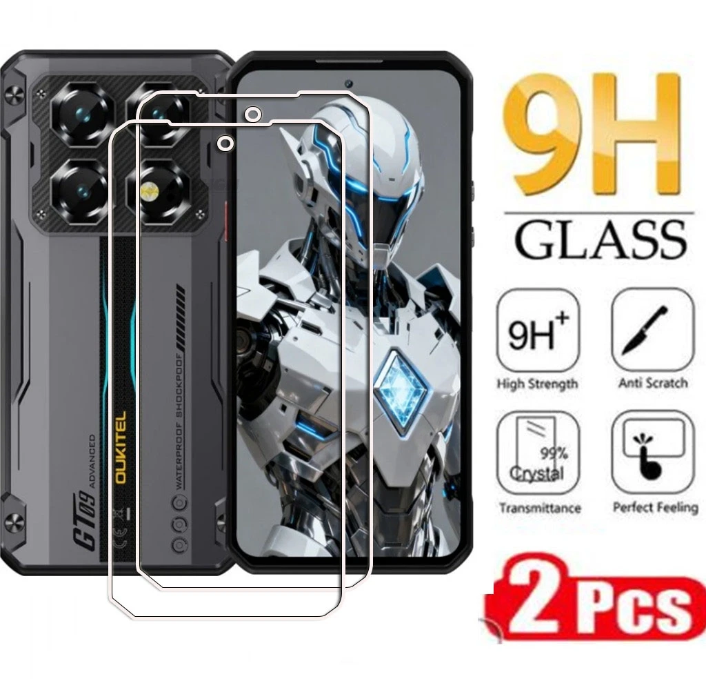 2PCS 9H HD gehärtetes Glas für Oukitel WP60 7,2 Zoll OukitelWP60 WP 60 Displayschutzfolie