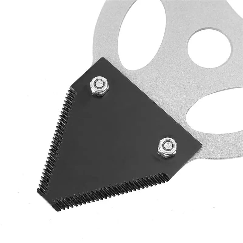 AB47-Brush Cutter Saw Blade Mowing Head Four Corners Universal Lawn Mower Accessories Replacement Blade