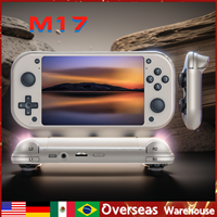 M17 Retro Handheld Video Game Console Open Source Linux System 4.3 Inch IPS Screen  Portable  64GB Gifts Handheld Game Console