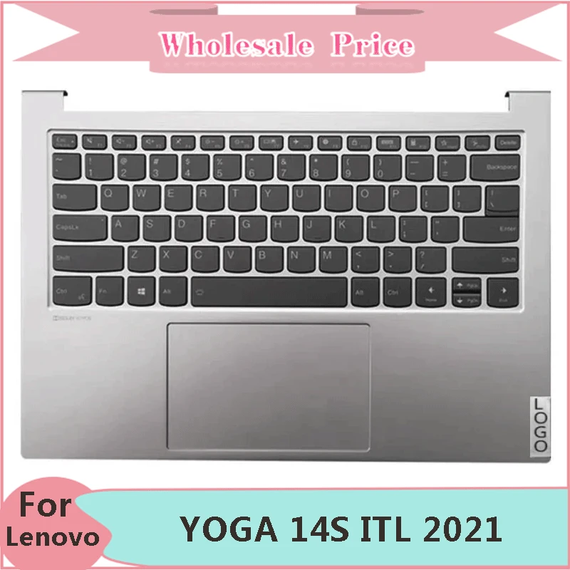 New For Lenovo Notebook Yoga Slim 7 Pro-14ITL5 -14ACH5 -14IHU5 YOGA 14S ITL 2021 Laptop Palmrest Case Keyboard US Version Upper 