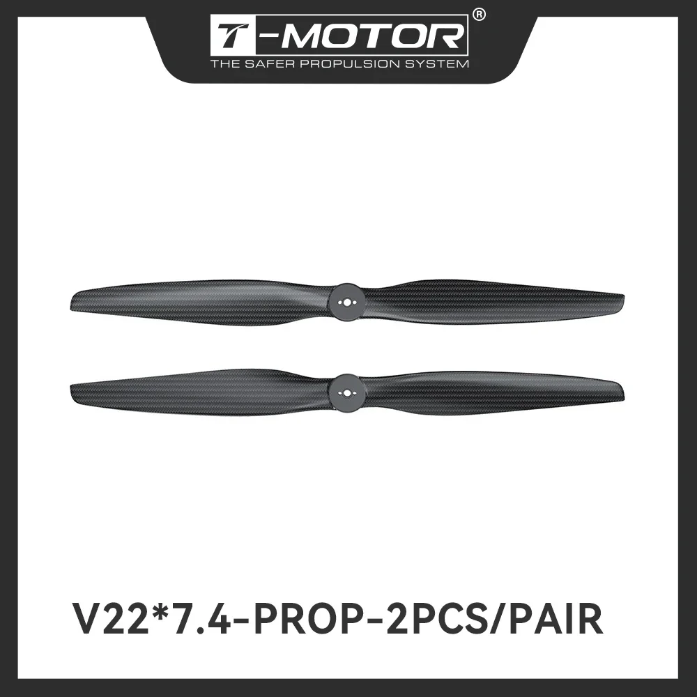 T-MOTOR V18*7.2 V22*7.4 V26*8.7 V30*12 V32*12.8 V34*13.6 V40*16 Prop-2PCS/PAIR V Type VTOL Fixed Wing Power