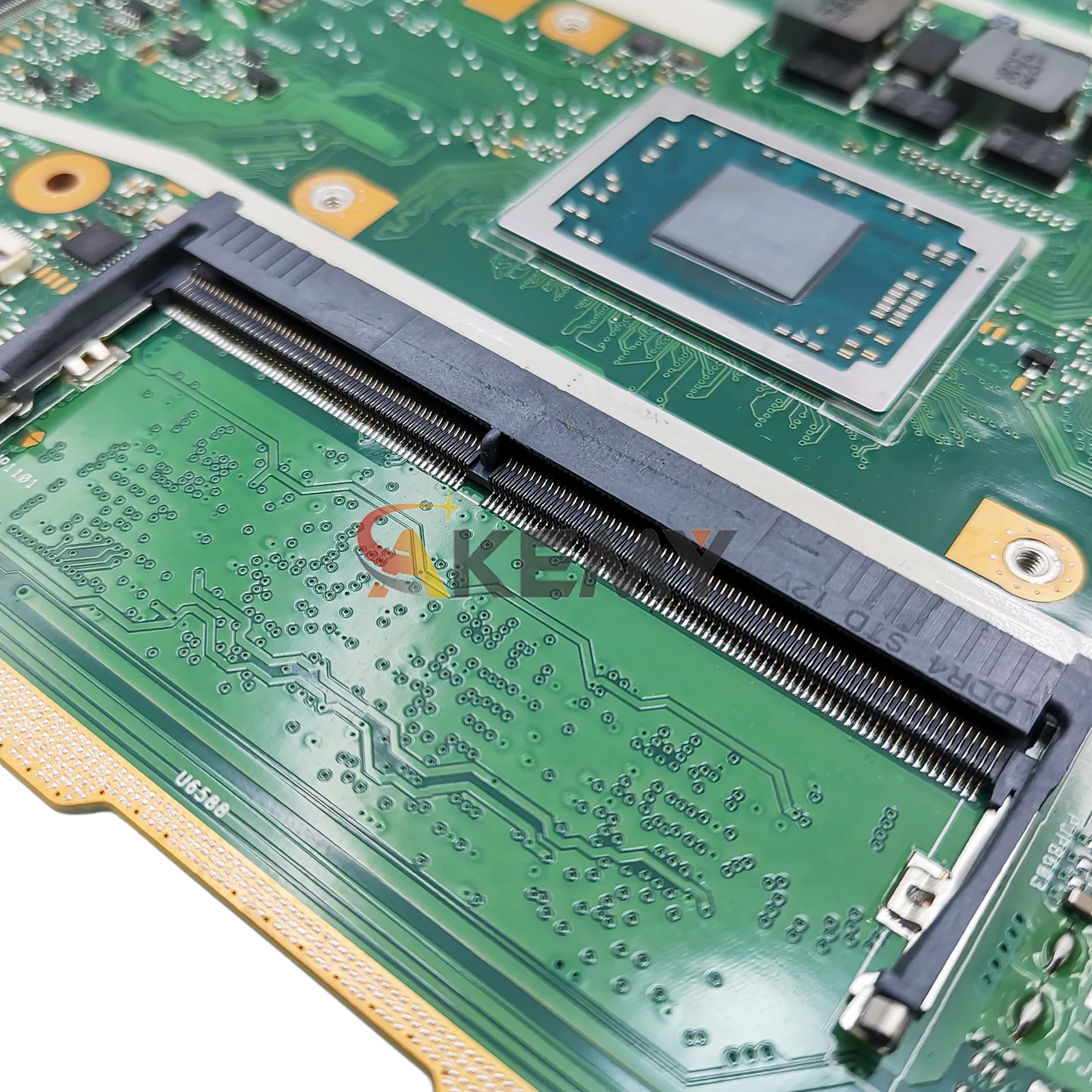 X415DA Motherboard Laptop untuk ASUS VivoBook X415D X515DAP X515DA FL8850D Mainboard Notebook dengan R3 R5 R7 CPU 100% Tes OK Stk