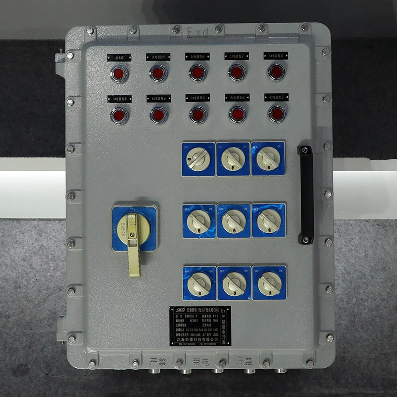 Hazardous environment Separate shell Explosion-proof distribution box Aluminum casting Anti-box