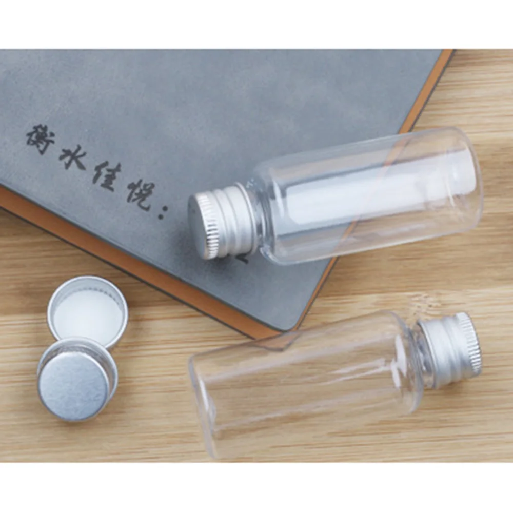 5-60ml Mini Travel Plastic Empty Bottle Portable Handwashing Fluid Transparent Spray Atomizer Refillable Bottles Storage Jar