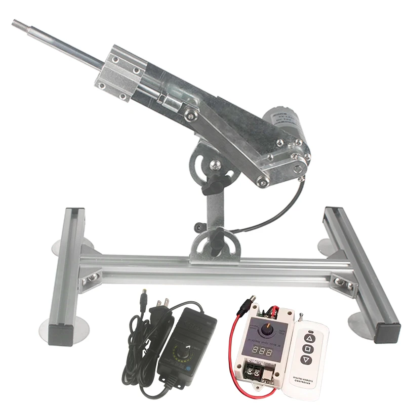 

Telescopic Linear Actuator 60mm Stroke 0~330RPM 24V DC Reciprocating Mechanism Motor Optional Power/Stand/Remote Control