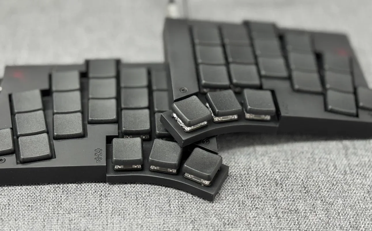 TOTEM 38 Keys Split Low Profile Keyboard Wired 3D Printing Resin/Pla  VAIL Customized Hot Swap Ergonomic Game Keyboards PC Gamer