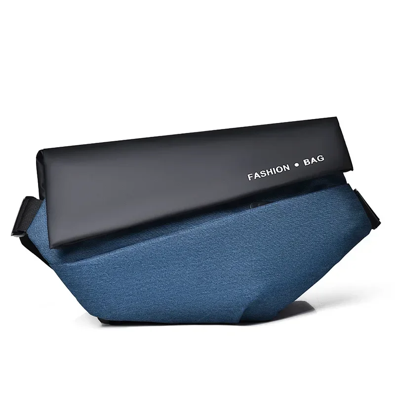 

Men's Chest Bag Fashion Shoulder Crossbody Bags for Male 2025 Large Designer Nylon Man Sports Travel Usb High Capacity Husband