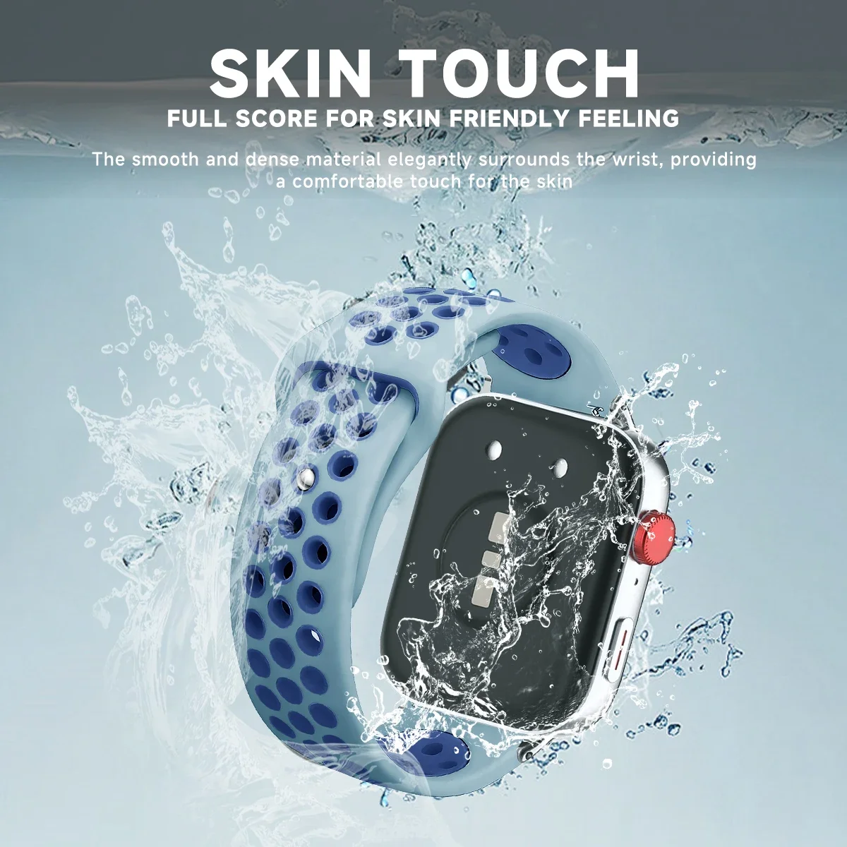 Ремешок силиконовый для Huawei Watch Fit 3, Воздухопроницаемый спортивный браслет для Huawei Watch Fit 3, аксессуары для наручных часов