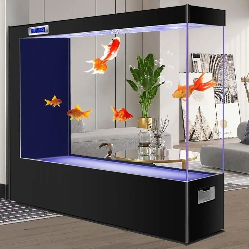 

Large living room household partition entrance bedroom luxury light luxury creation square