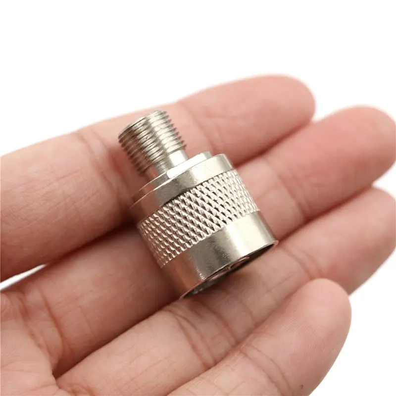 10Pcs/lot Female Jack RF Coaxial Adapter Connector N-Type N Male Plug to F