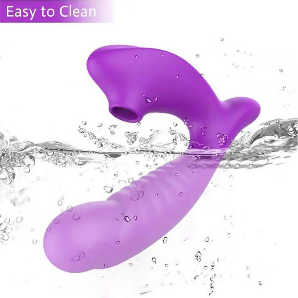 Vagina Vibrators High Flexibility Clit Sucker Strong Suction Clitoris Stimulator Universal Vibrating Oral Sex Clit Sucker