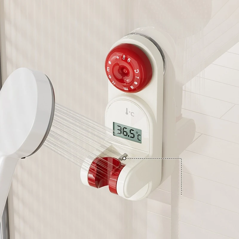 Shower Bracket Suction Cup No Punching Adjustable Movable Universal Nozzle Bathroom Shower