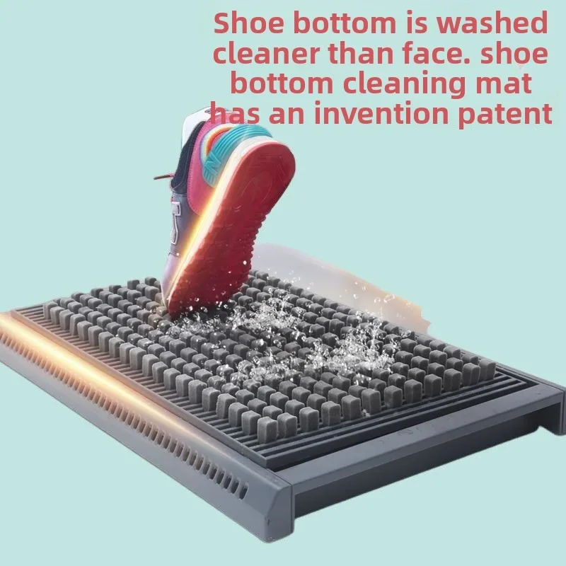 Disinfection floor mat cleaning artifact non-slip foot pad entry door sole cleaning