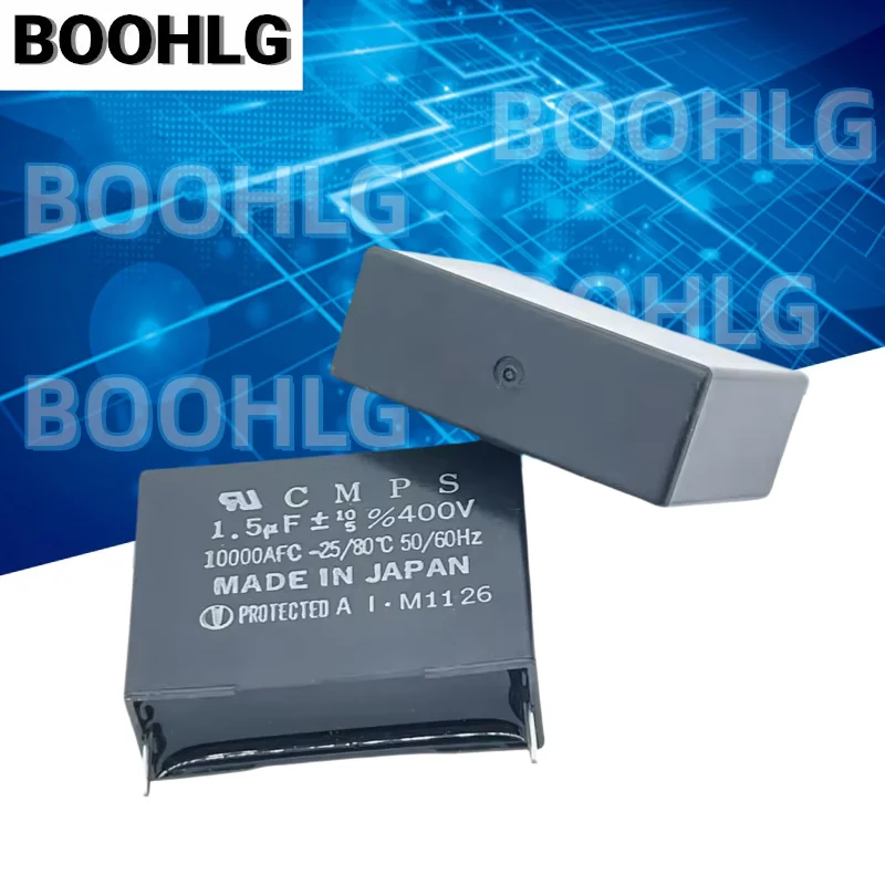 5PCS CMPS 1.5UF 400V air conditioner frequency converter fan motor start capacitor