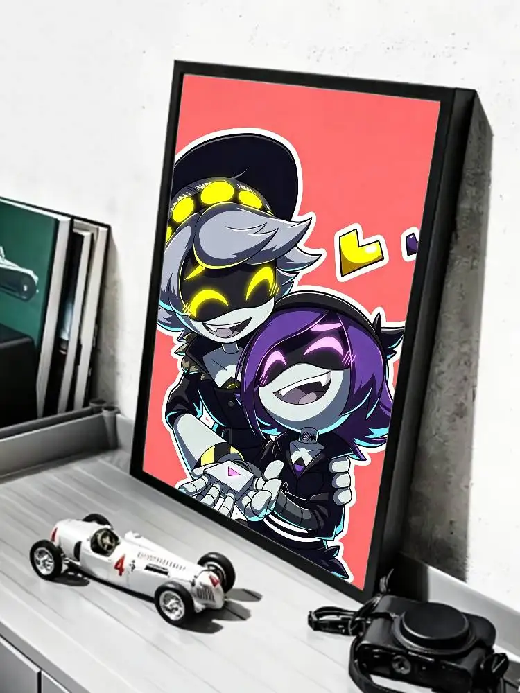 Sci-Fi Animation M-Murder Drones   Poster HD Self Adhesive Waterproof Wall Art Ideal for Home Office Dorm Gift