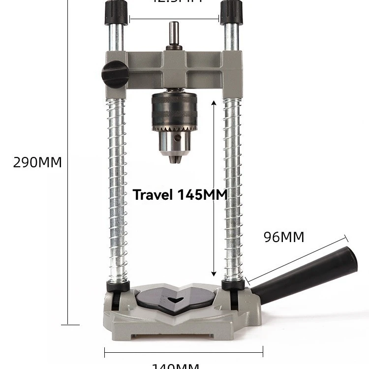 Multifunctional Drill Stand, Household Bench & Electric Hammer Support, Woodworking Tool Bracket