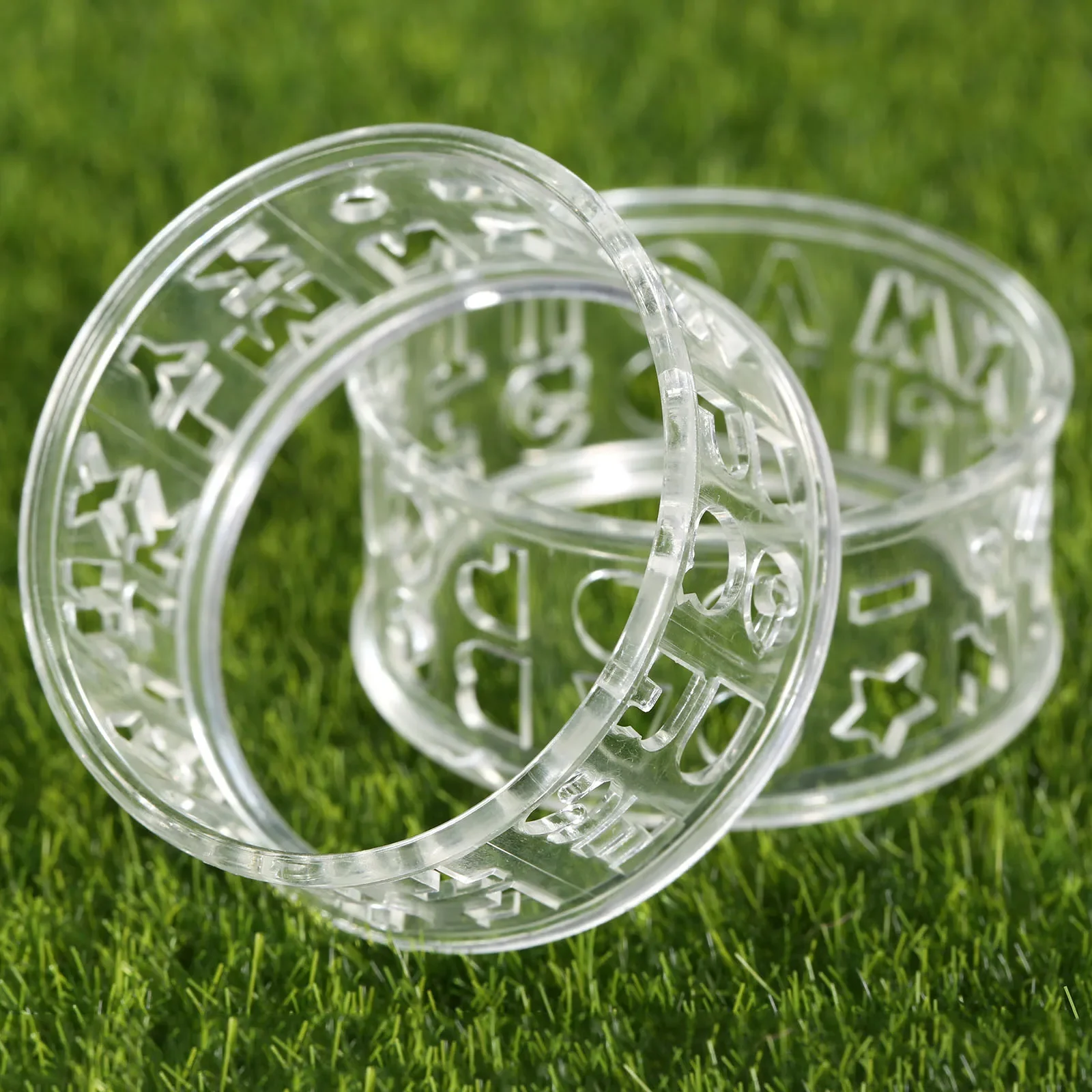 1PC Plastic Golf Ball Letters Alphabet Liner Line Marker Transparent Template Monogrammer Drawing Mark Tools Golf Training Aids