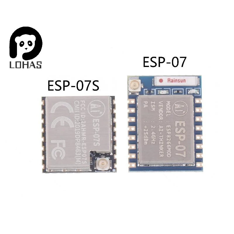 ESP8266 WiFi Transceiver Module  ESP07 ESP07S High Performance  Ideal for  Home Automation Remote Monitoring