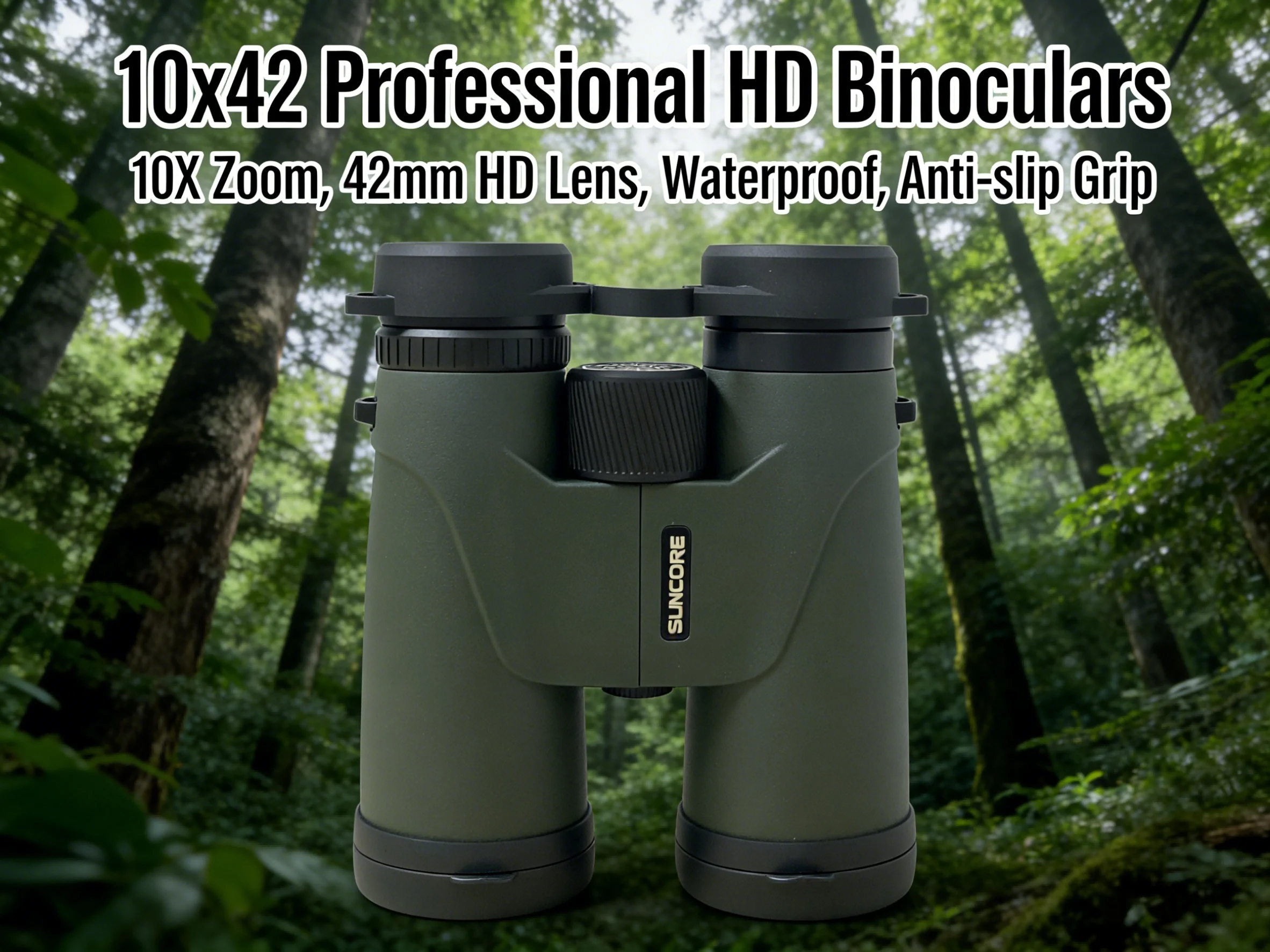 

10x42 adult binoculars XZ, suitable for clear observation during professional bird watching, hiking, and travel