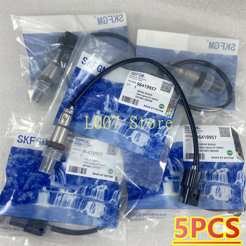 

5PCS For Car Oxygen Sensor Air Fuel Ratio Downstream O2 Sensor Replacement NO: 96419957 Chevrolet Aveo 1.2L 2007