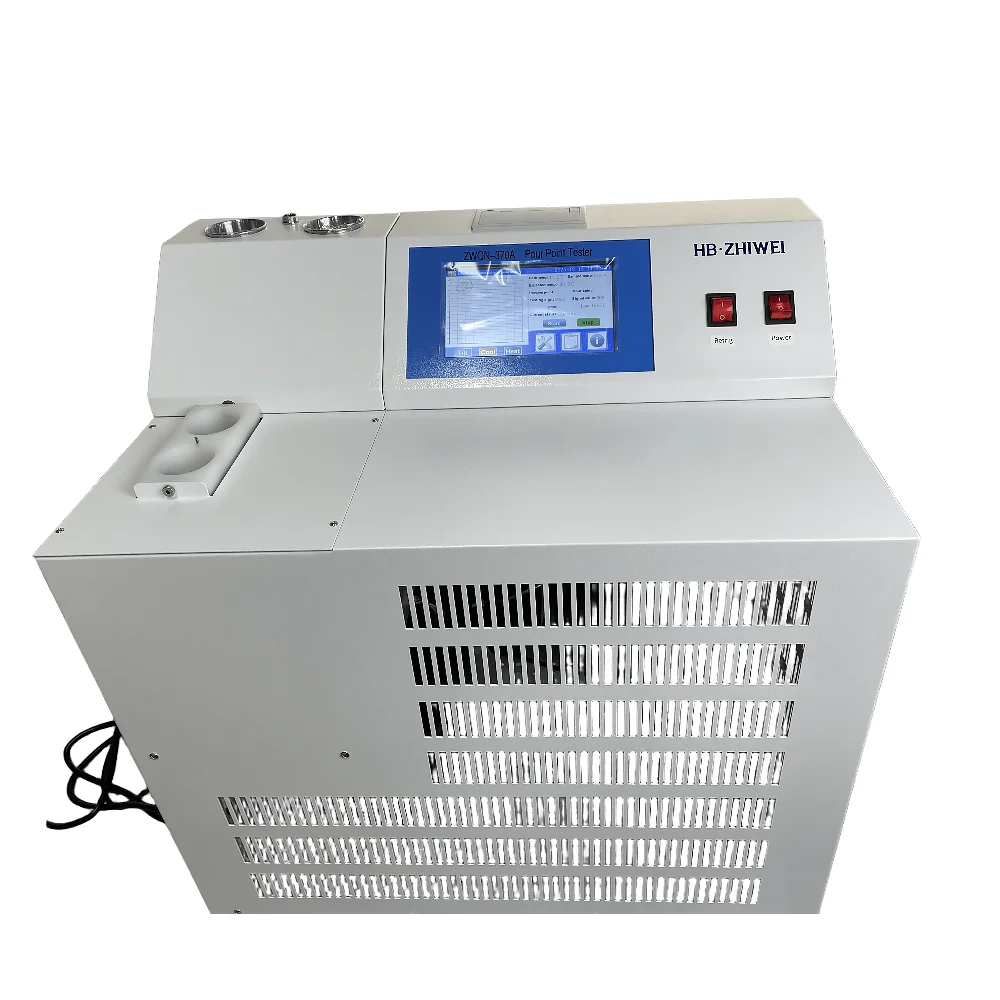 ZHIWEI Full Automatic Diesel Light Oil Condensation Point Analyzer Two-Stage Cascade  Low Temp -70C  Tester