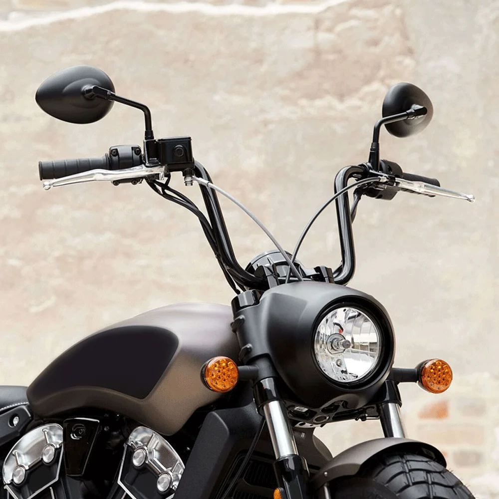 For Indian Springfield 2016 to 2021 Springfield Dark Horse 2018 2019 2020 2021 Motorcycle 10mm Rear Side View Mirror