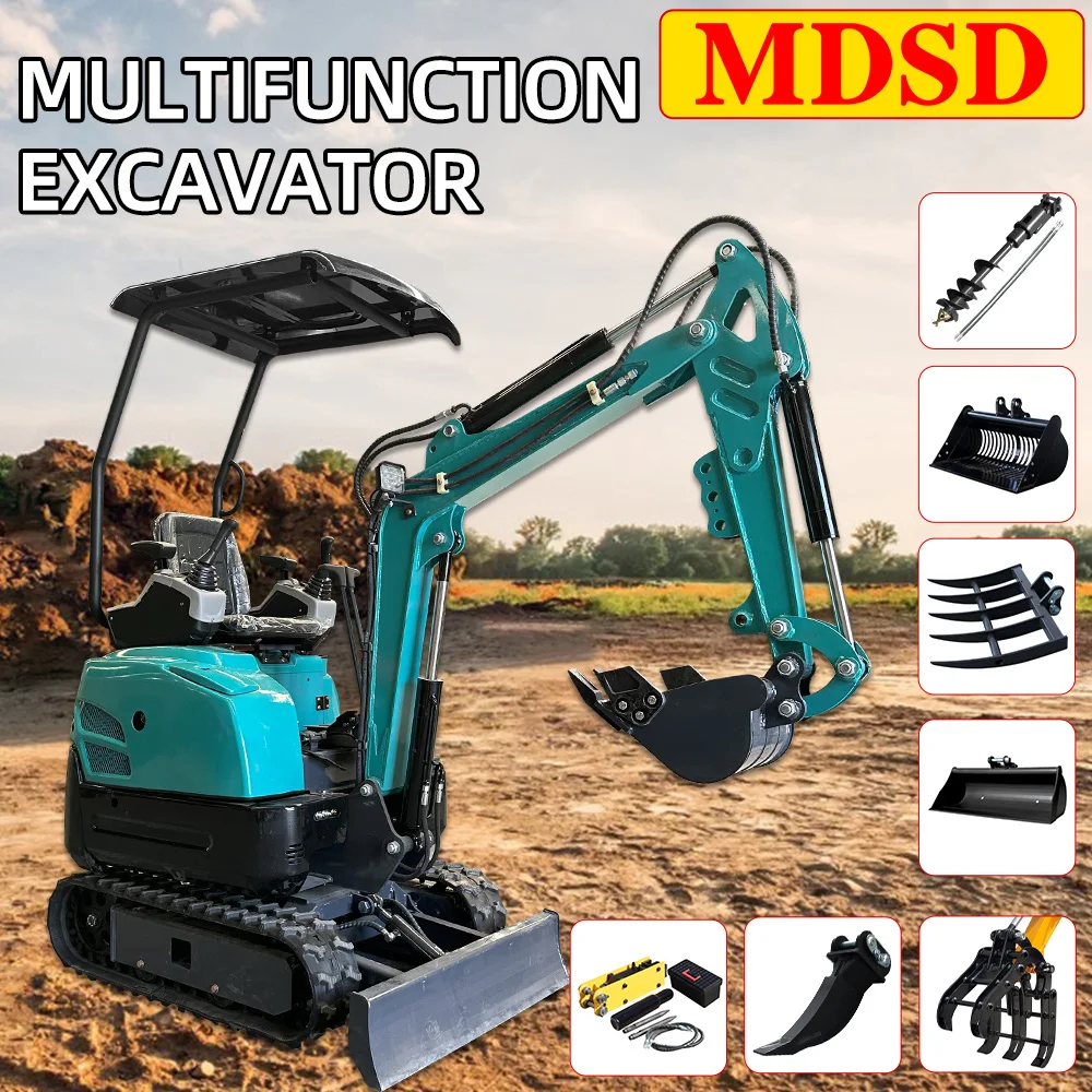 DDP شحن حفارة صغيرة مع المرفقات حفار صغير لكوبوتا اليورو 5 حفارة صغيرة عالية الكفاءة وسهلة التشغيل #2