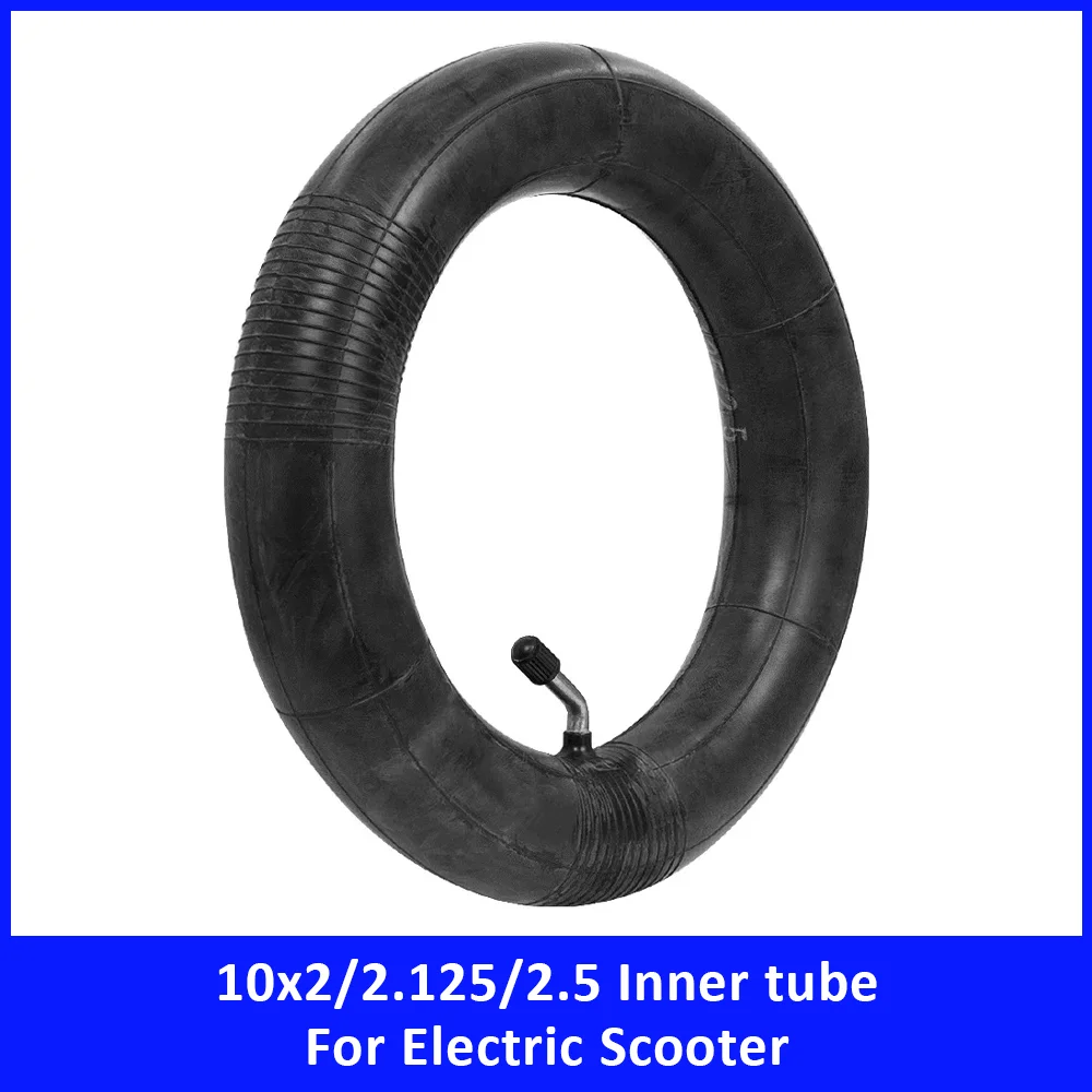 

10-дюймовая внутренняя трубка 10x2,125 для электрического скутера 10X2/2,125/2,5, резиновая пневматическая шина, колесо 0 градусов, аксессуары для электрического скутера