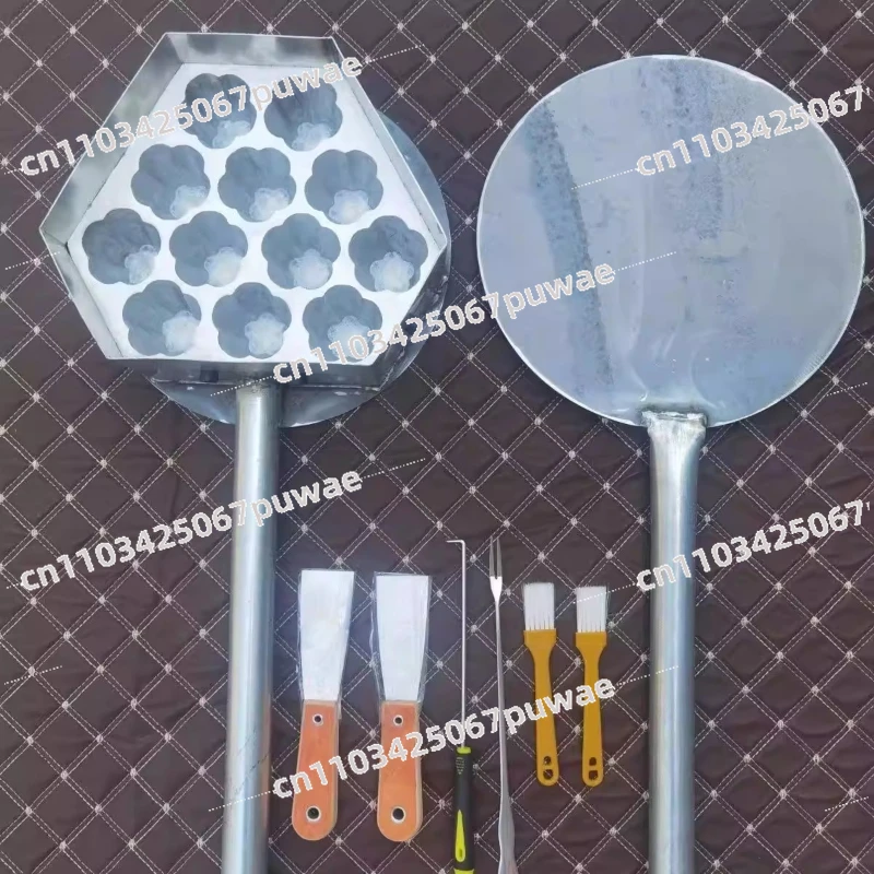 19 Heads of Plum Blossom Cake Mold Commercial Stall Machine 12 Heads of 7 Heads of Plum Blossom Cake Tool Boiler