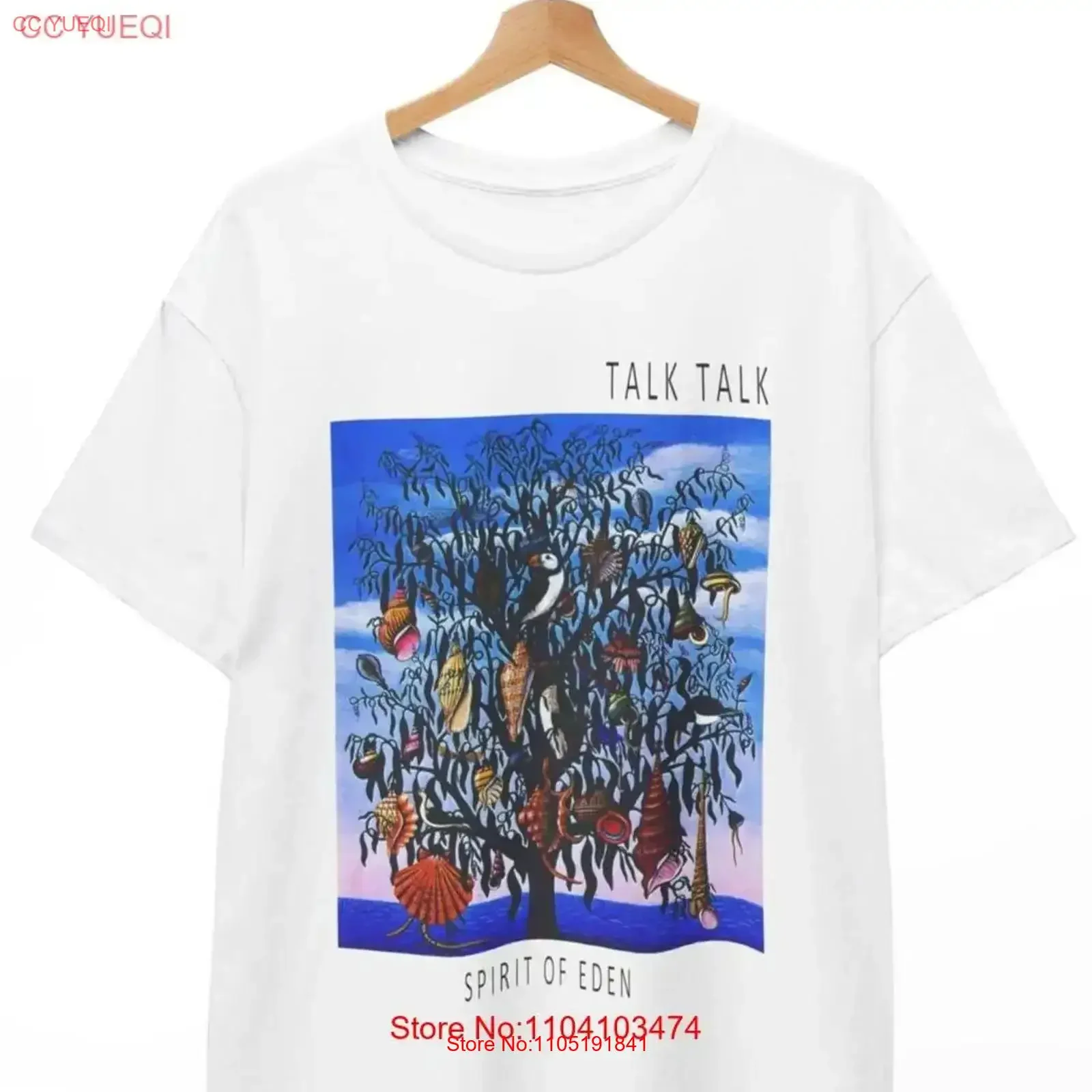 Talk T Shirt Spirit Of Eden Music band rock punk  vintage Washed Comfortable designer clothes homme Stretched Slightly