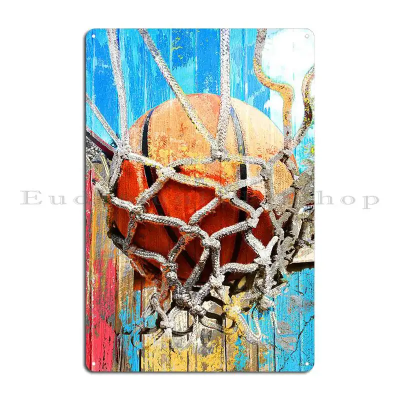 Basketball Art Print S 146 Metal Plaque Bar Garage Decoration Print Cinema Tin Sign Poster