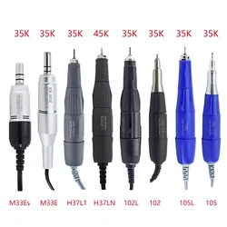 MARATHON / STRONG 102 105L 102L H37LN E-type handle 35K & 40K RPM Dental Micromotor Polishing Handpiece Dental Lab Equipment