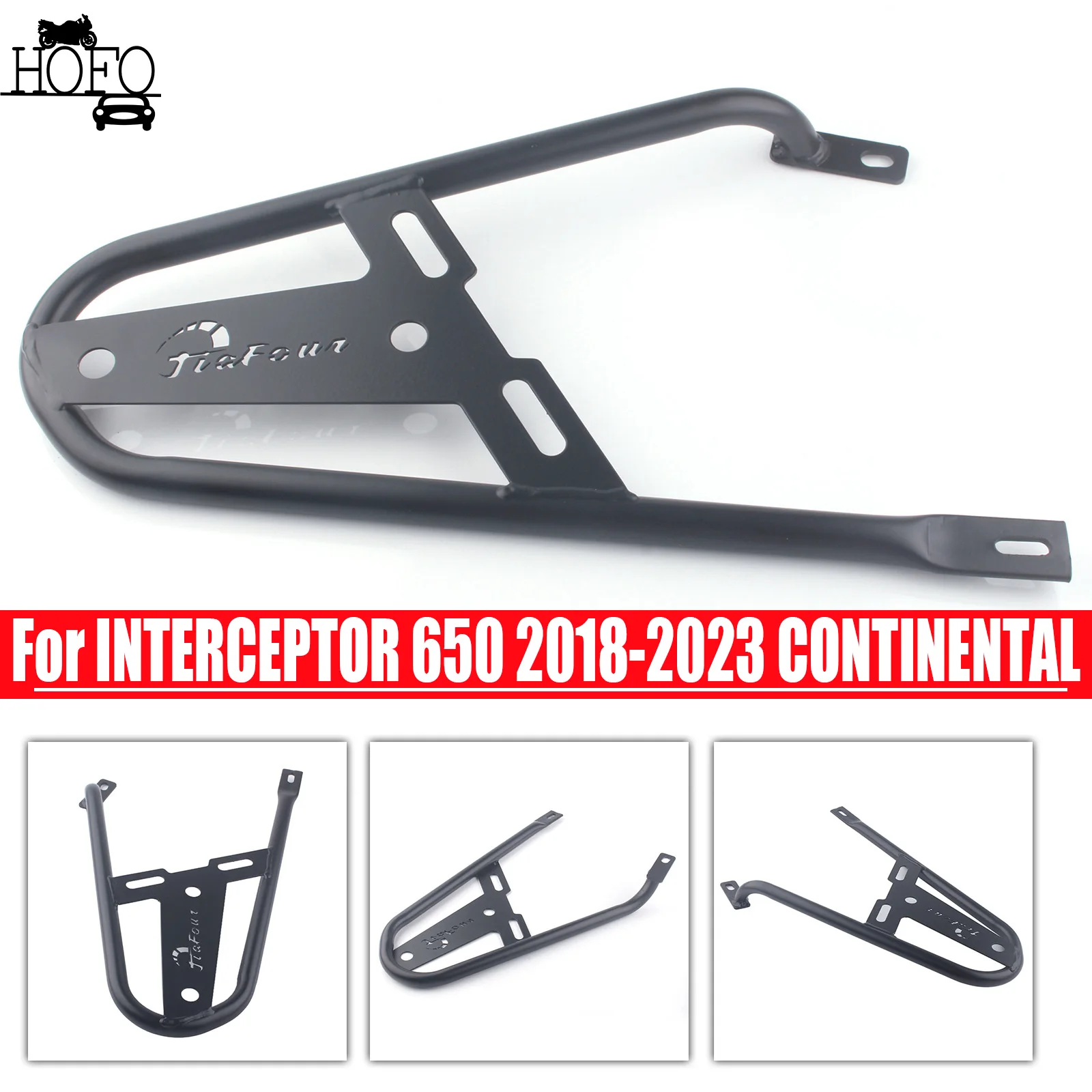 

Fit For INTERCEPTOR 650 CONTINENTAL 650 GT 650 Right Side Trunk Bag Support