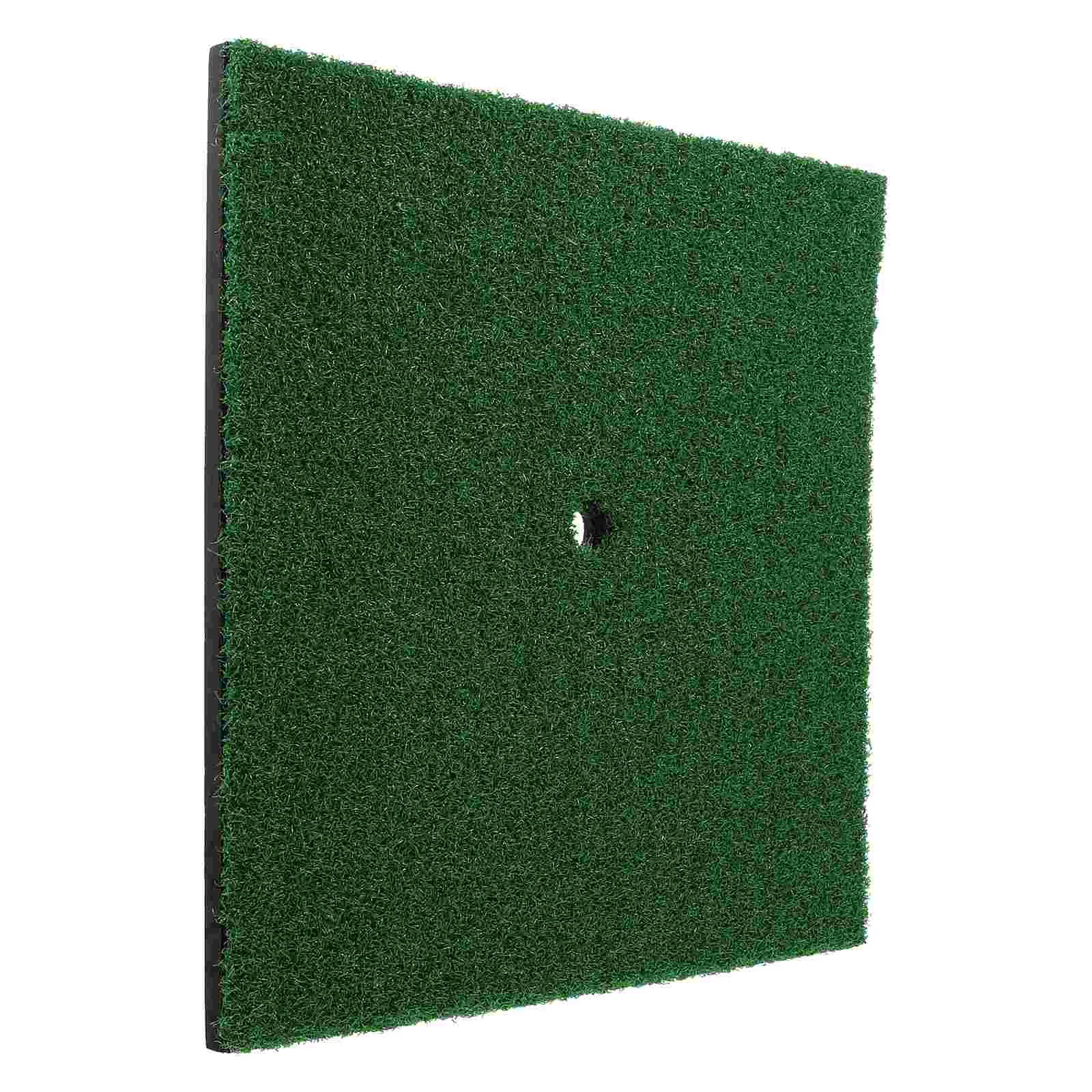 Golf Hitting Practice Pad Artificial Indoor Turf Swing Mat Simulated Grass Mat Golfs Training Mat Hitting Mat For Beginner