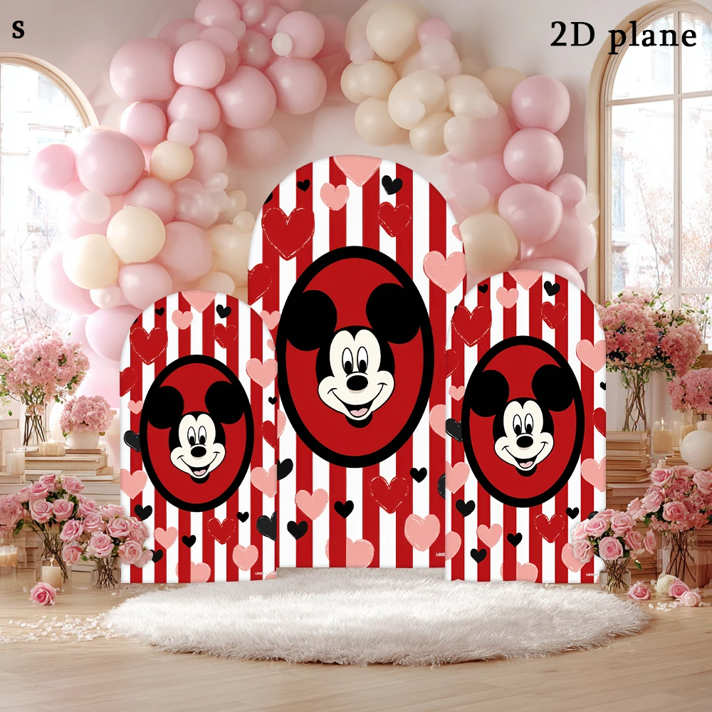 

Disney Mickey Mouse Valentine's Day Party Backdrop