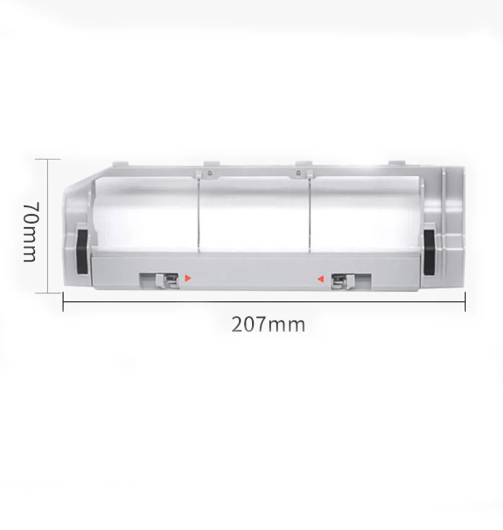 Penutup sikat utama dari pembersih vakum digunakan sebagai bagian cadangan untuk Xiaomi Roborock S55 S5 S51 S52 S55 T6 T4 bantalan pembersih