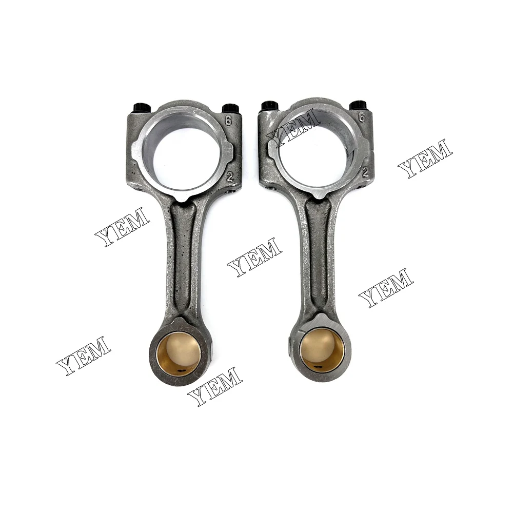 2x Part number 16851-22017 1G687-22010 Connecting Rod For Kubota Z482 Diesel engine