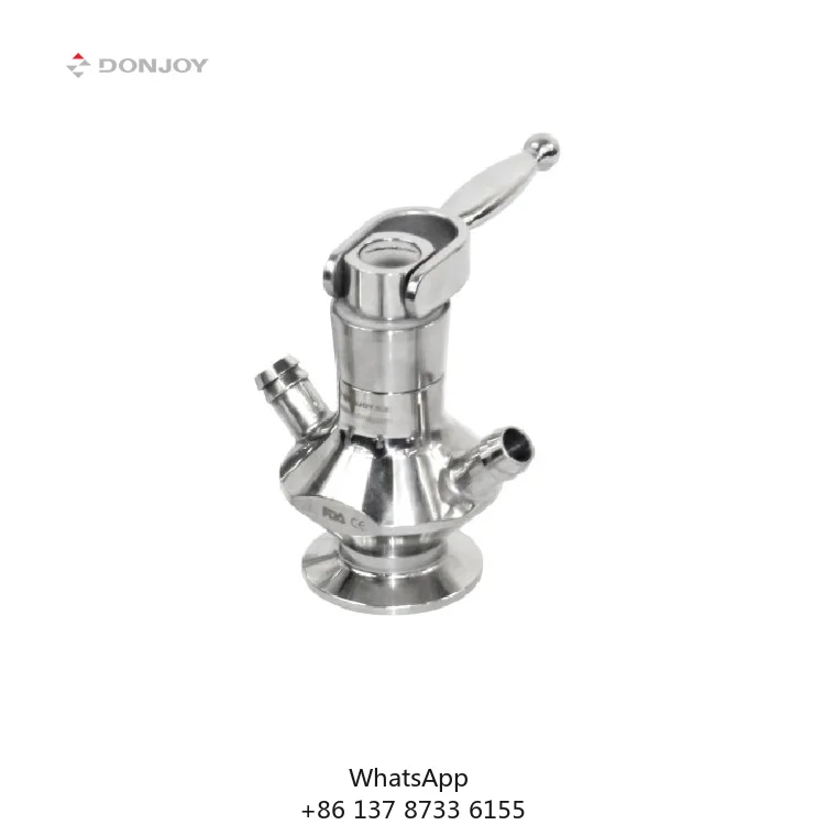DONJOY Automatic Return Type Self-resetting Aseptic Sample Valve Beer Sampling Valve Sampling Valve