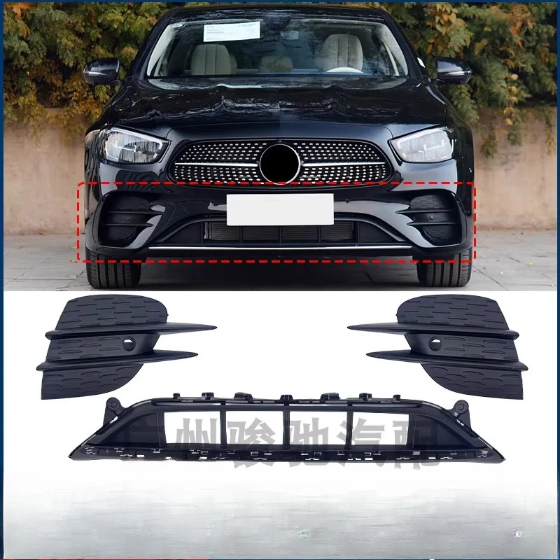 

Подходит для переднего бампера Mercedes-Benz E-Class E260, впускная решетка E300, противотуманная козырек W213, ведущая тенденция