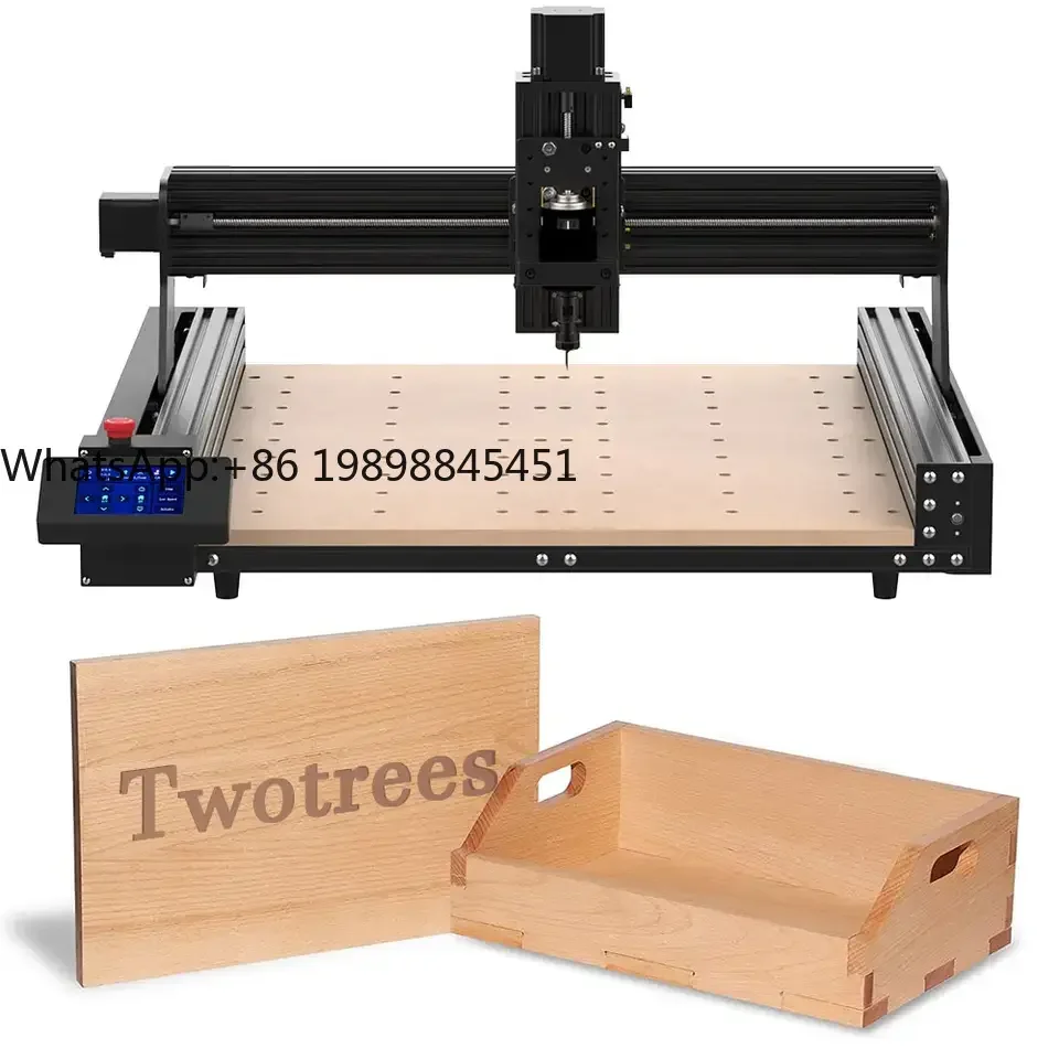 

CNC Machine Acrylic MDF Nylon Carving Cutting Multi Spindles Cnc Machine Wood Router TTC450 for Wood 3 Axis Diode