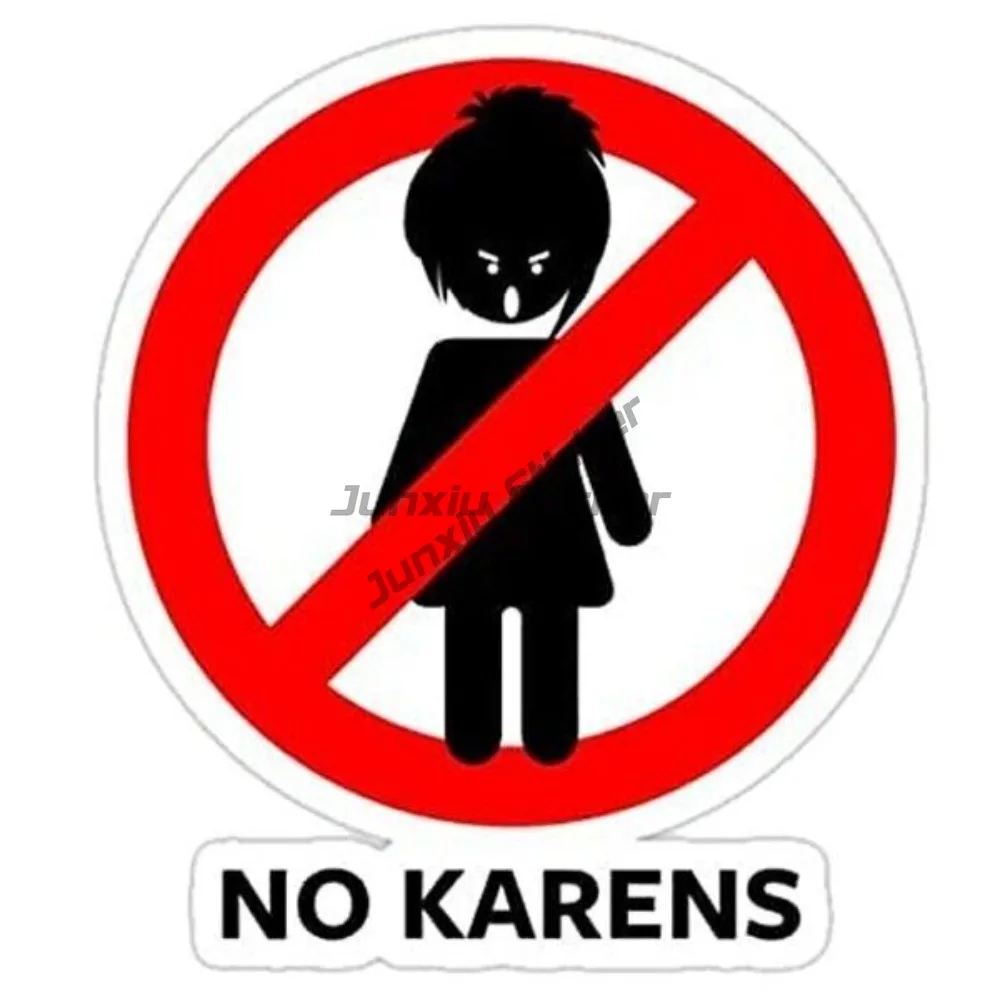

No Karens Sticker Decal Funny Anti Scratch Custom Decals And Graphics Truck Camper Decals
