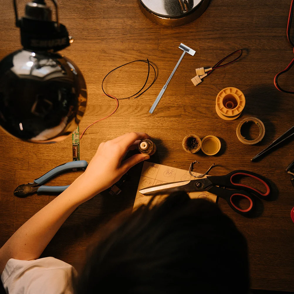 

6Pcs Chasing Hammer for Jewelry Making and Watch Repair Compact Lightweight Mallet Tool with Smooth Grip for Daily Use